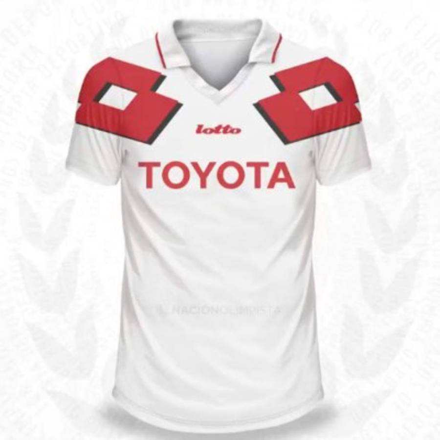 Con una de béisbol: Las camisas de local que ha usado Olimpia en sus 108 años de existencia