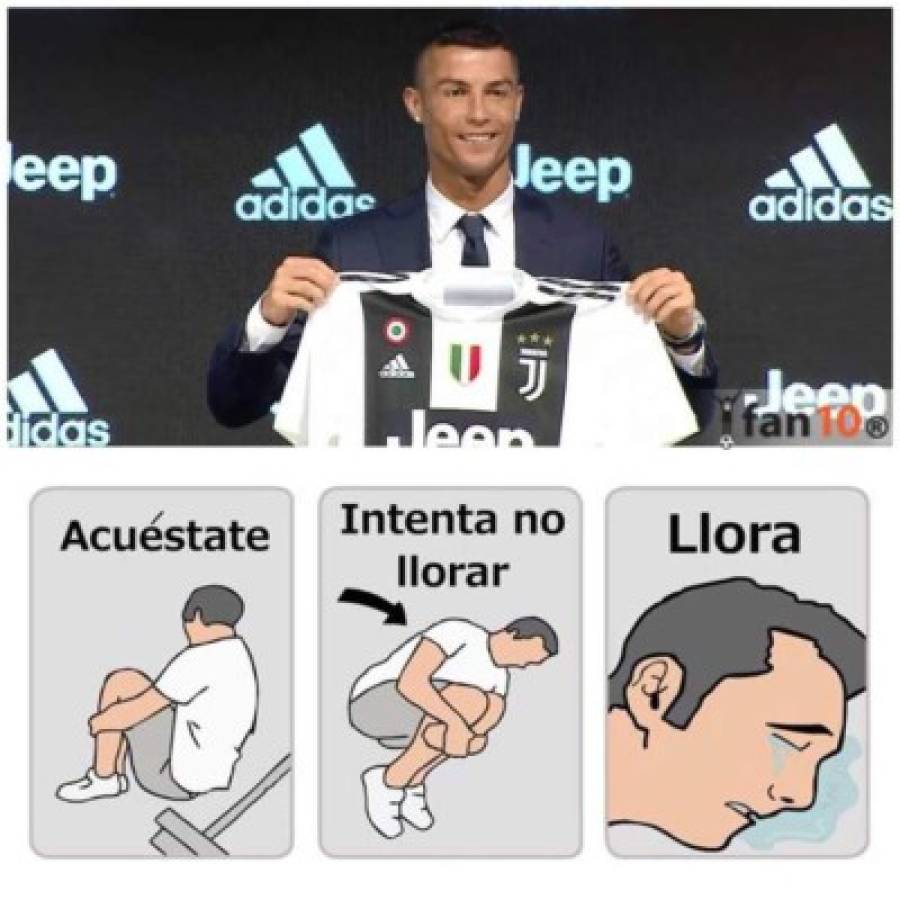 Divertidos memes que dejó presentación de Cristiano con Juventus