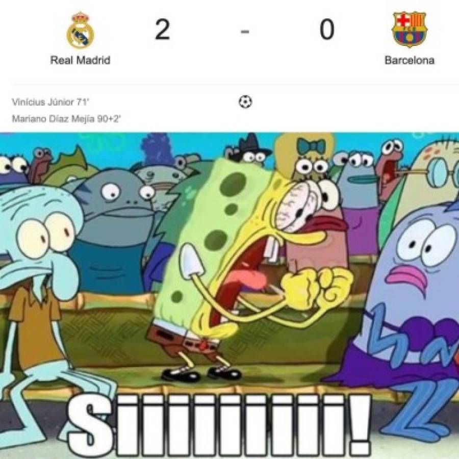 Los memes destrozan al Barcelona tras la derrota en el clásico ante Real Madrid