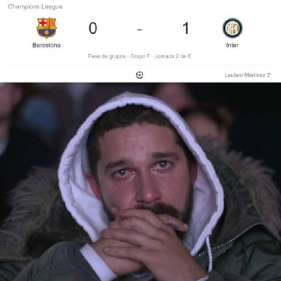 Messi, Barcelona y los memes del sufrido triunfo contra el Inter en la Champions