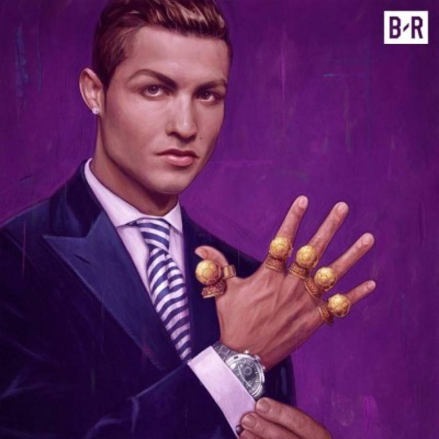 Cristiano recibe su quinto Balón de Oro y los memes atizan contra Messi