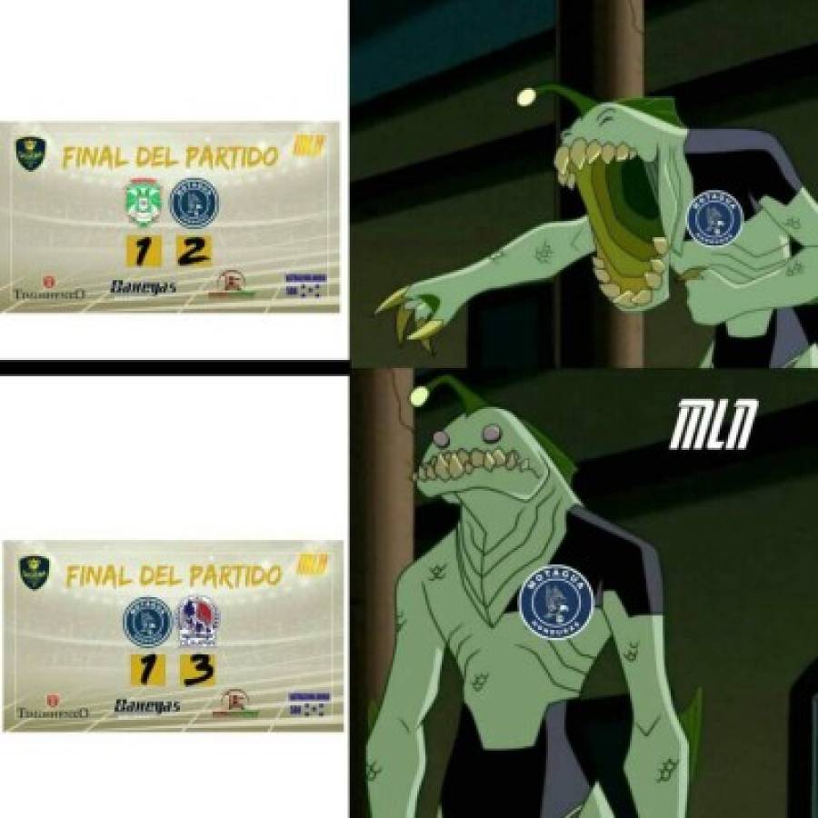 Los memes destrozan a Diego Vázquez y a Motagua tras perder la final de ida ante Olimpia