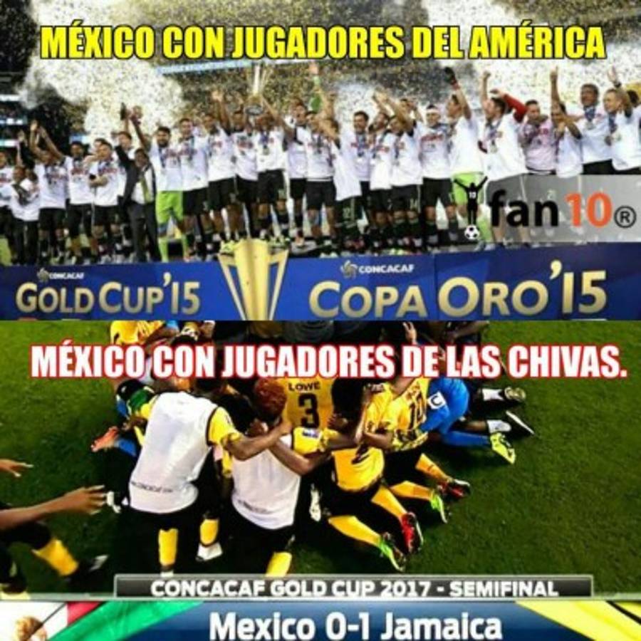 Los otros memes que dejó el fracaso de México en la Copa Oro 2017