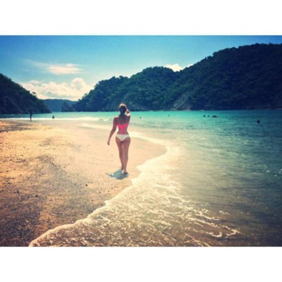 ¡Bellísima! Mary Escalante la hermosa periodista tica seguidora del Herediano