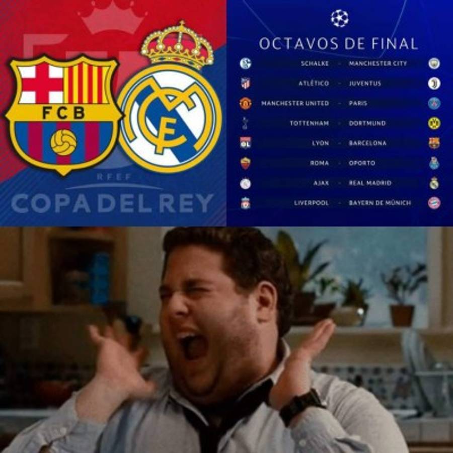 Los memes se desatan con el Barcelona-Real Madrid en Copa del Rey