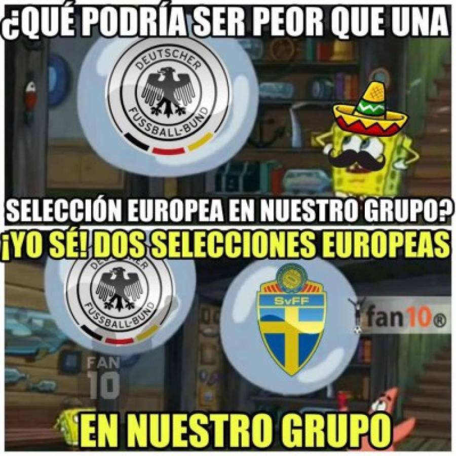 México fulminado en memes por quedar en el grupo de la muerte