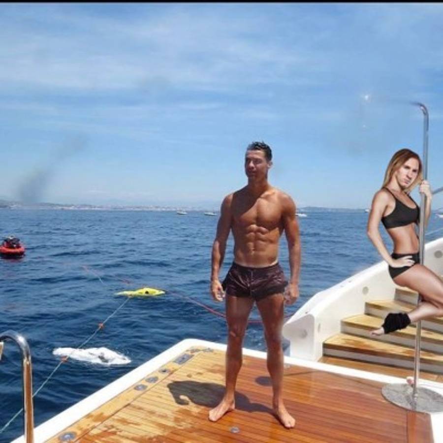 Memes despedazan a Cristiano Ronaldo por su última foto en sus vacaciones con Georgina Rodríguez
