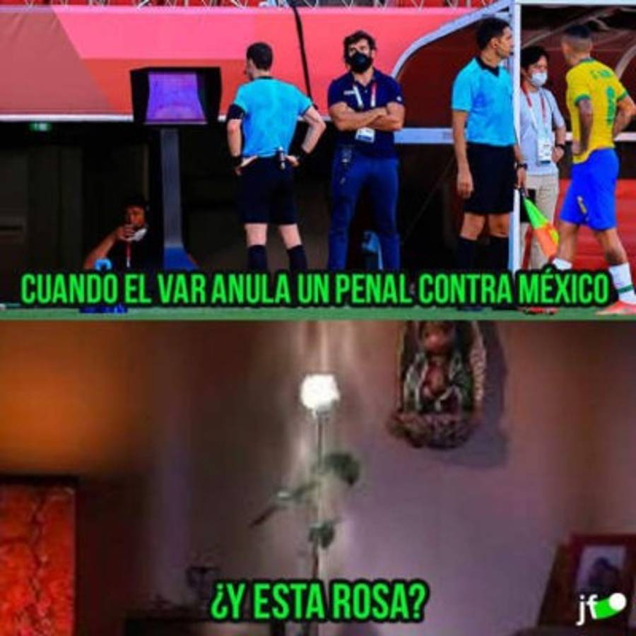 Los memes destrozan a México tras perder con Brasil en semifinales de los Juegos Olímpicos