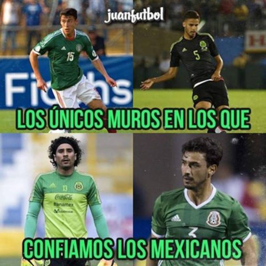 Juego de México-EEUU deja duros memes en contra de Trump y Chicharito