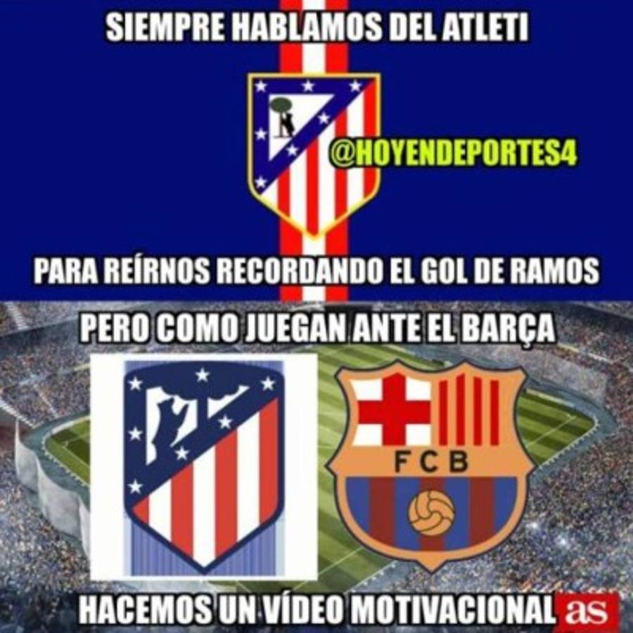 Los terribles memes del empate agónico del Barcelona ante el Atlético