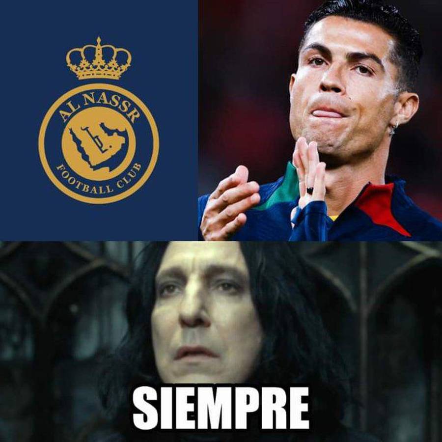 Cristiano Ronaldo fue fichado por el Al Nassr de Arabia Saudita y lo destrozan con memes