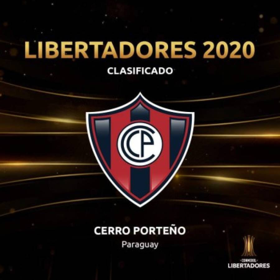 ¡Un jugador hondureño! Los equipos clasificados a la Copa Libertadores 2020