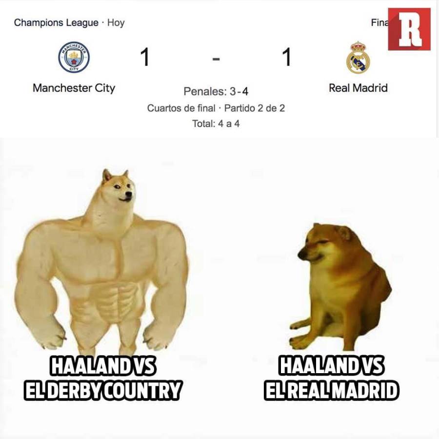 ¡Estallaron los memes! Las burlas contra el City y Barcelona por el triunfo del Real Madrid en Champions