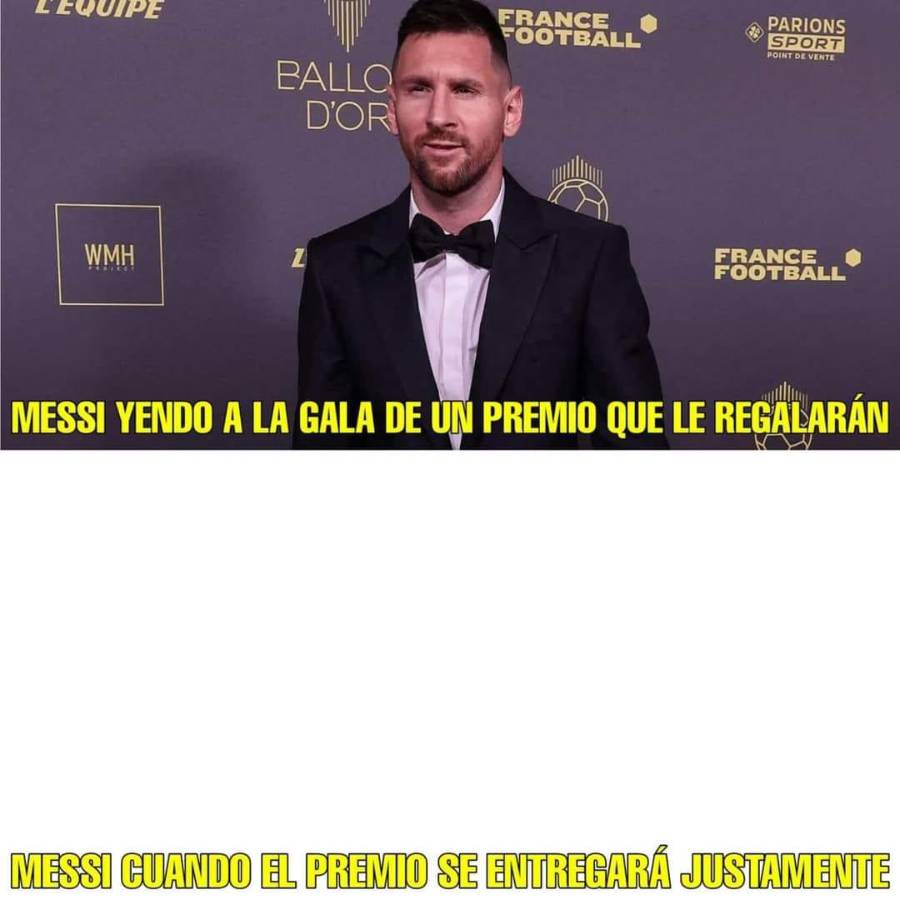 ¡Para reír! Messi ganó el premio The Best de la FIFA y los memes sacuden las redes sociales