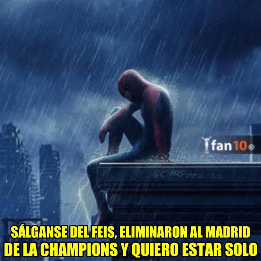 ¡Hasta el Barcelona! Real Madrid es víctima de terribles memes tras ser eliminado por el City en la Champions League