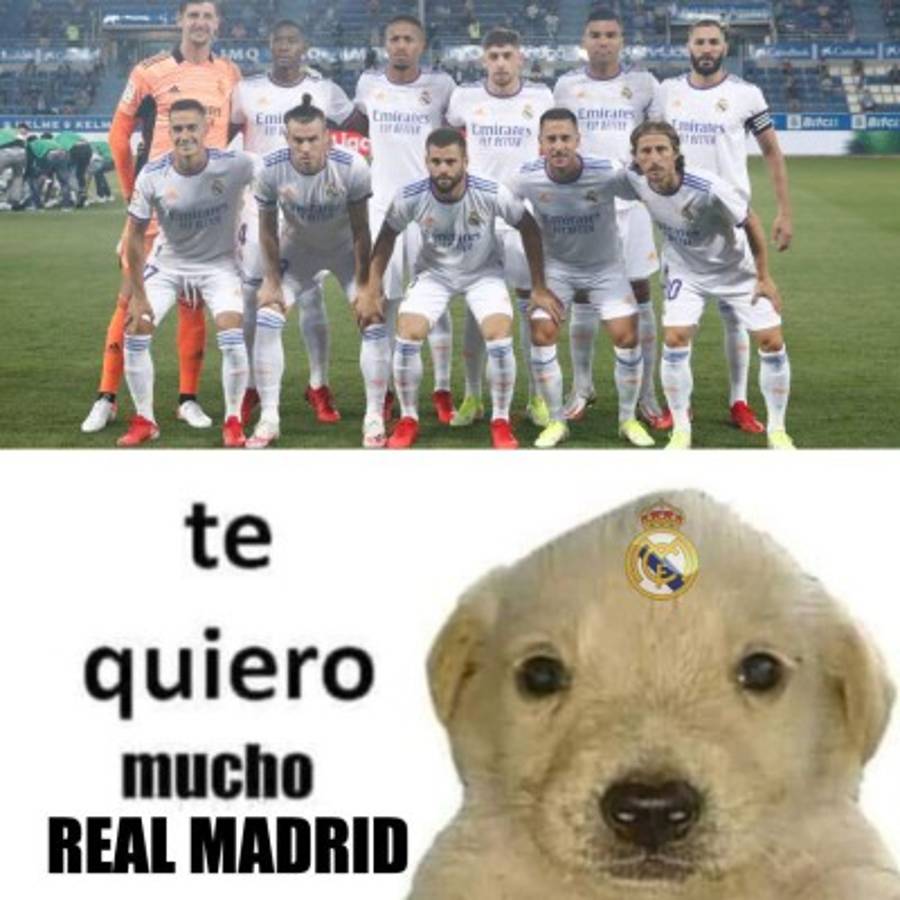 Real Madrid goleó y los memes dejan como protagonistas a Benzema y Bale; Messi no se salva