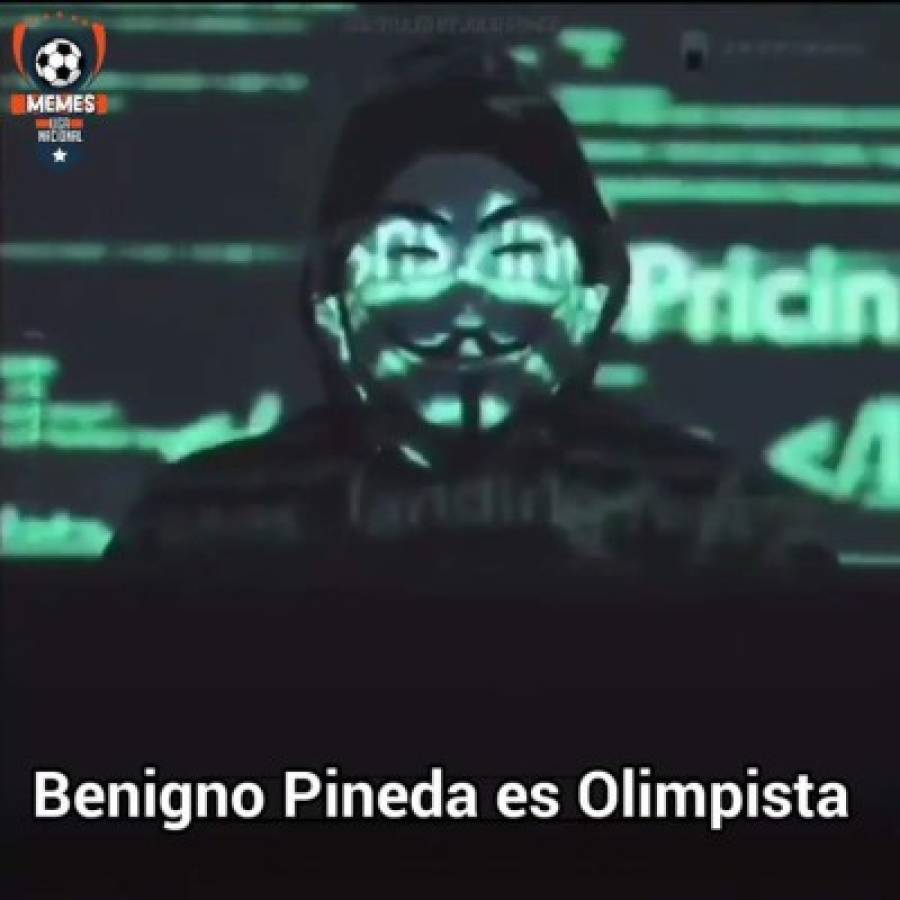 Olimpia y Motagua, víctimas de los memes tras las 'amenazas' de Anonymous  