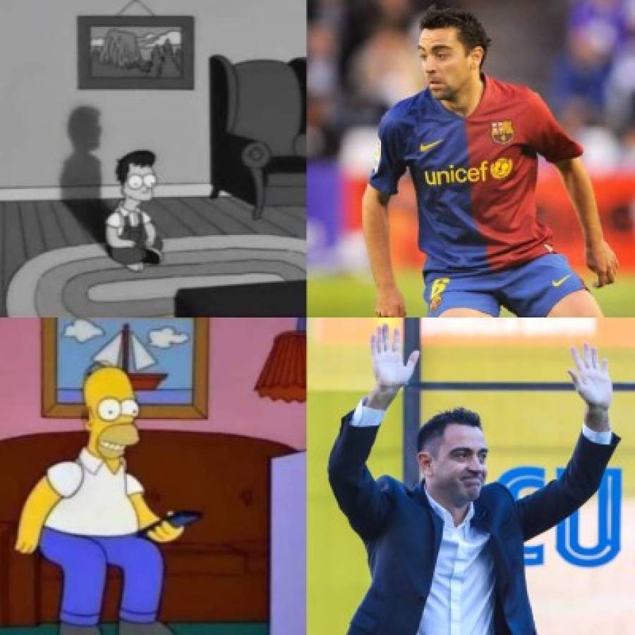 Los jocosos memes que dejó la presentación de Xavi en Barcelona: Salvavidas, enfermería y resurrección