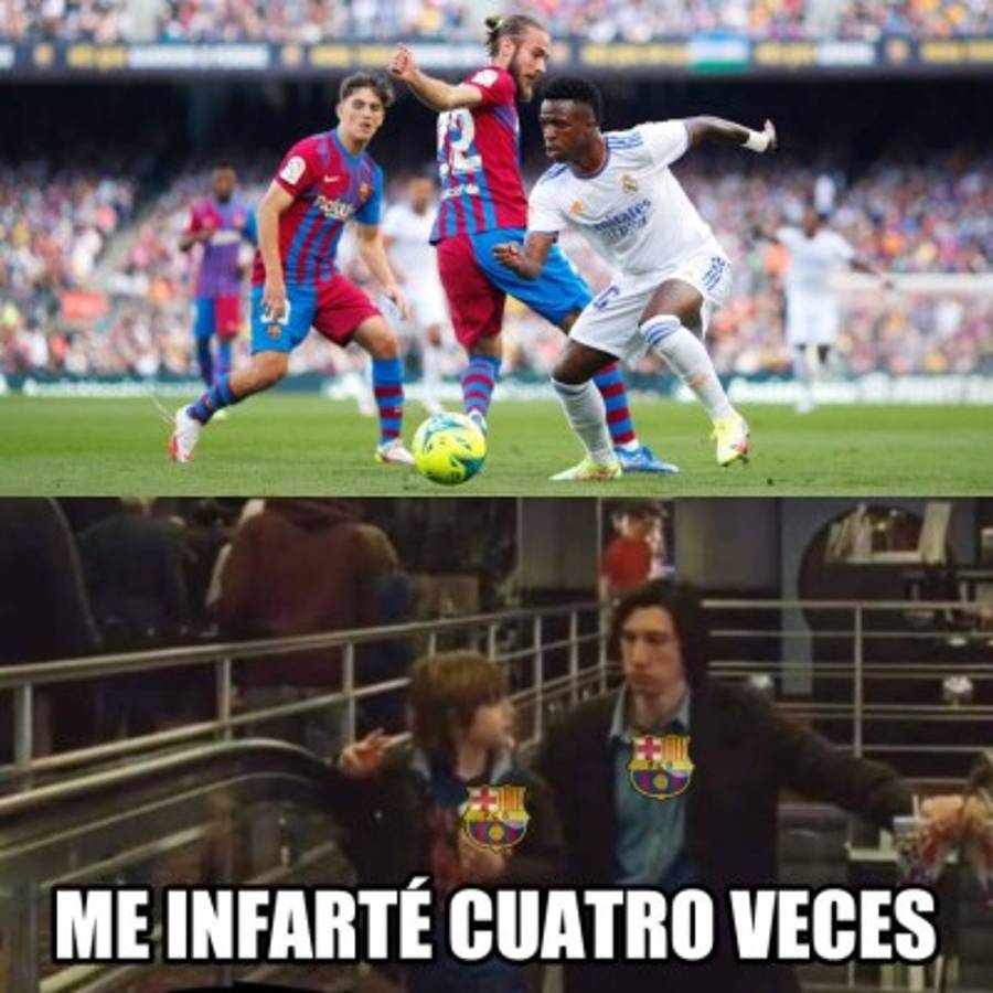 Real Madrid ganó el Clásico y los memes hacen pedazos al Barcelona, Dest y Lionel Messi