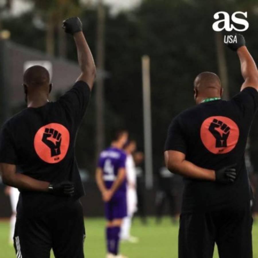 'Negro y orgulloso”: Elis, Maynor y Boniek, protestan contra el racismo en el inicio del torneo de la MLS