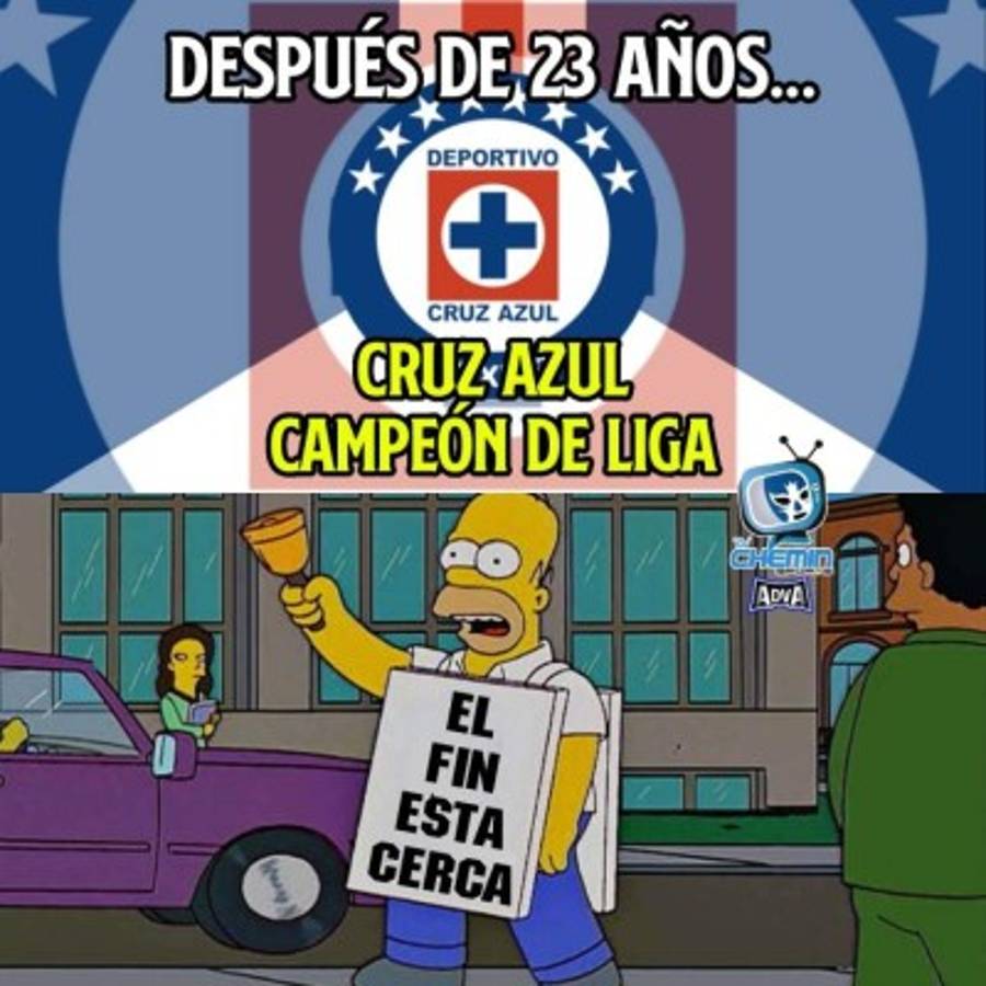 ¿Cómo se festeja un título?: Los nuevos memes que hace pedazos al Cruz Azul luego del campeonato