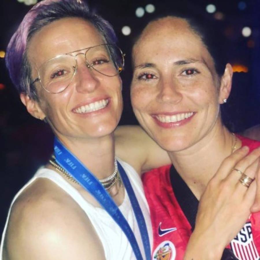 ¡Enamorada! Ella es la desconocida novia de la futbolista Megan Rapinoe