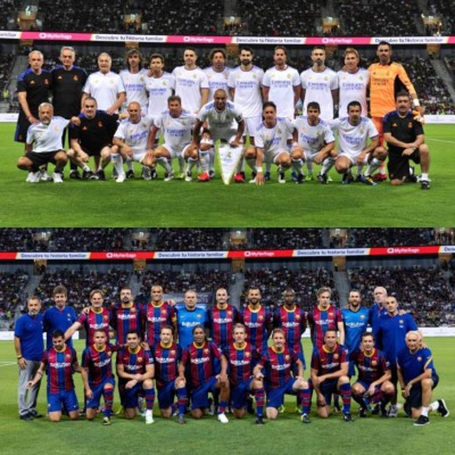 ¿Quién es el número siete merengue? Ronaldinho se robó el show, pero Real Madrid ganó el clásico de leyendas al Barcelona