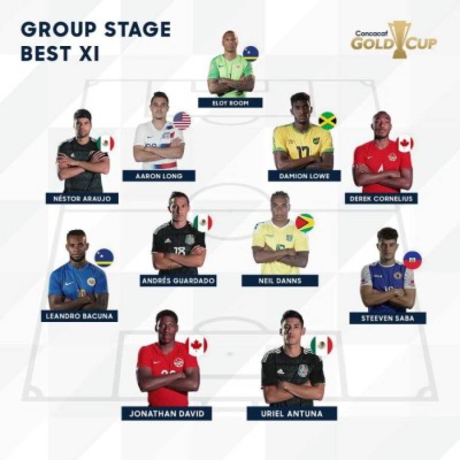 Copa Oro 2019: El 11 ideal de la fase de grupos ¡sin ticos ni hondureños!