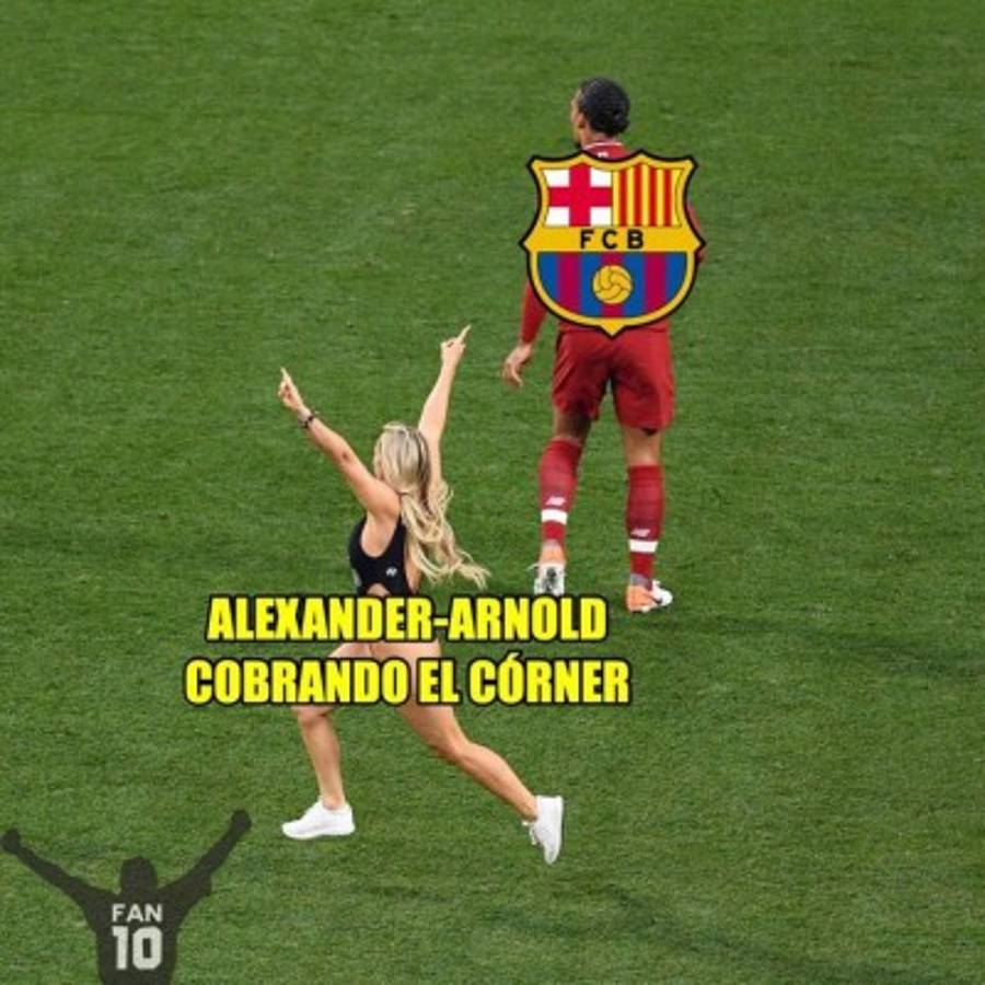 Messi, Barcelona y los memes del Liverpool campeón de la Champions League