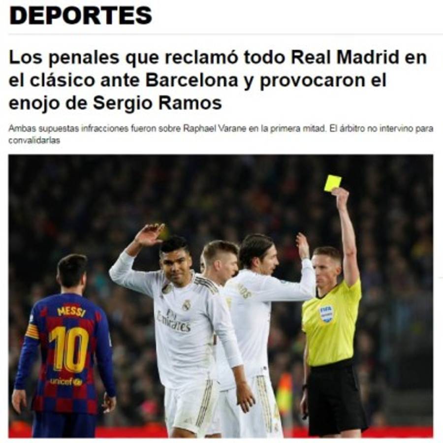 Lo que dice la prensa mundial tras el Barcelona-Real Madrid: 'Mucho fútbol y poca pólvora'