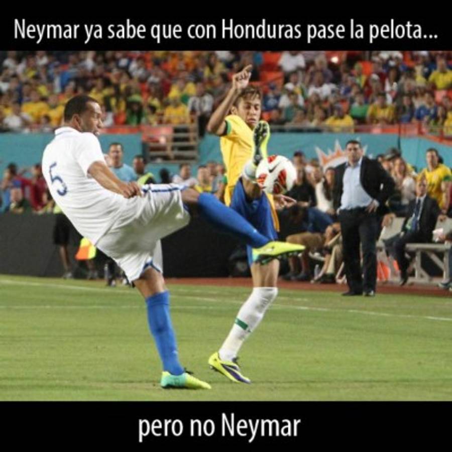 De Honduras para Neymar: Los memes previo al juego con Brasil