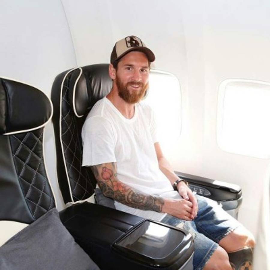Las fotos más curiosas que dejó el sorteo de Champions con Messi y CR7 de protagonistas