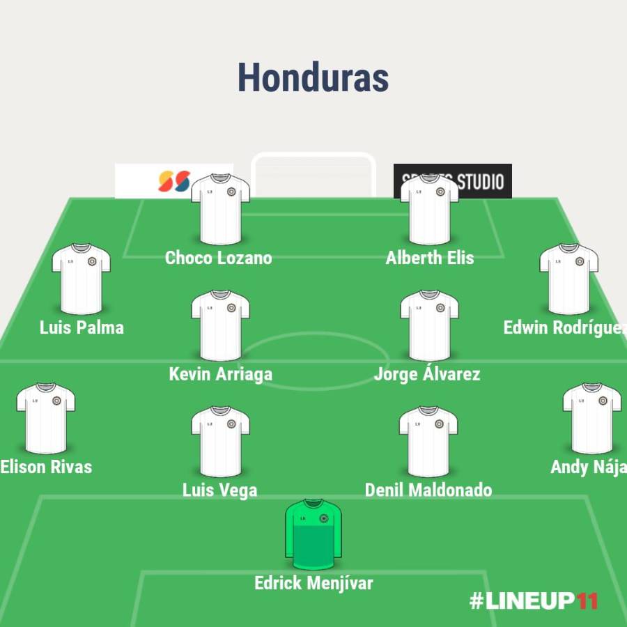 Con todo el arsenal: ¡El potente 11 que usaría Honduras contra Cuba por el último boleto a cuartos de Nations League!