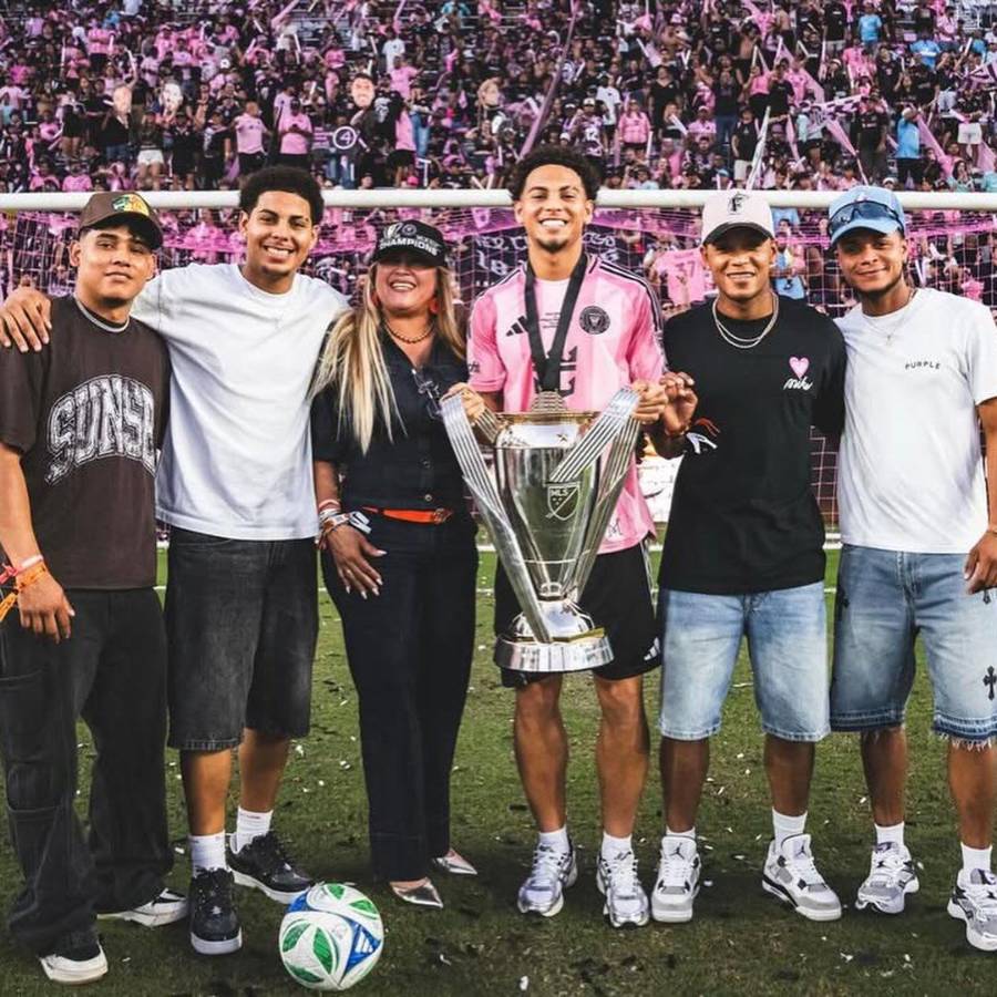 Imágenes: Messi, Antonela y Beckham presentes en el festejo privado de David Ruiz tras ganar el Inter Miami la MLS