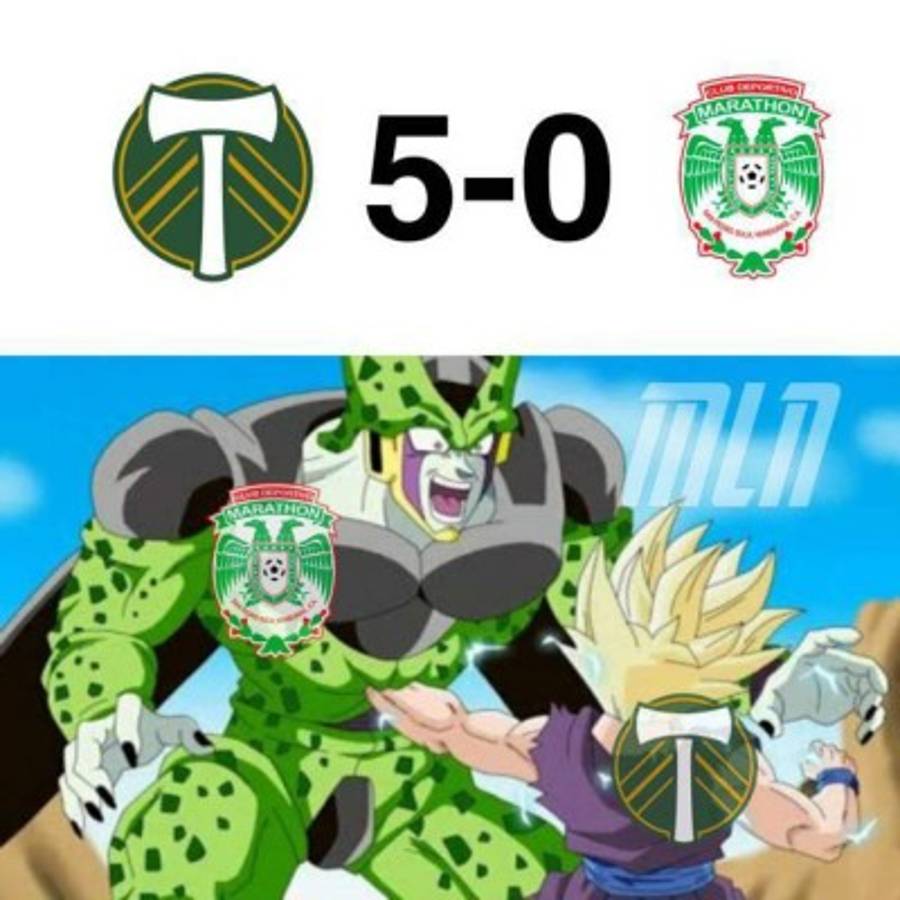Humillan a Marathón con memes tras la paliza ante el Portland en la Concachampions