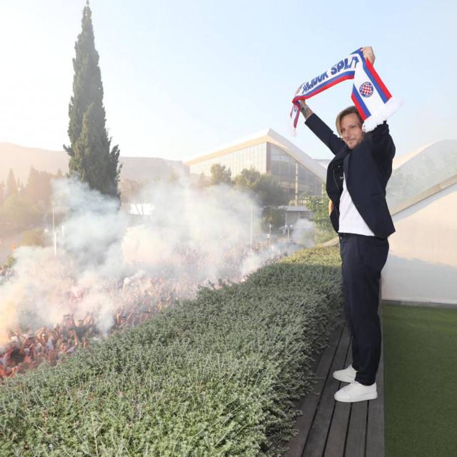 Rakitic se aburrió de Arabia Saudita y fue presentado por su nuevo equipo: brutal bienvenida para el croata