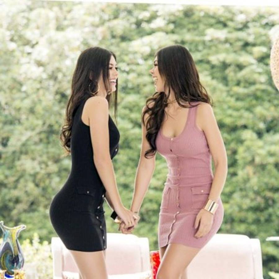 ¡BOMBONES! Las bellas gemelas colombianas que son modelos y ciclistas