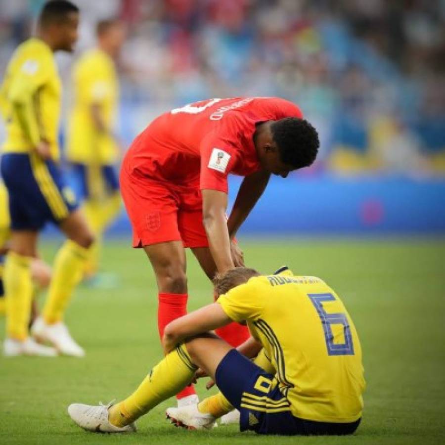 EN FOTOS: El llanto de los suecos en Rusia y el ejemplar gesto de Marcus Rashford