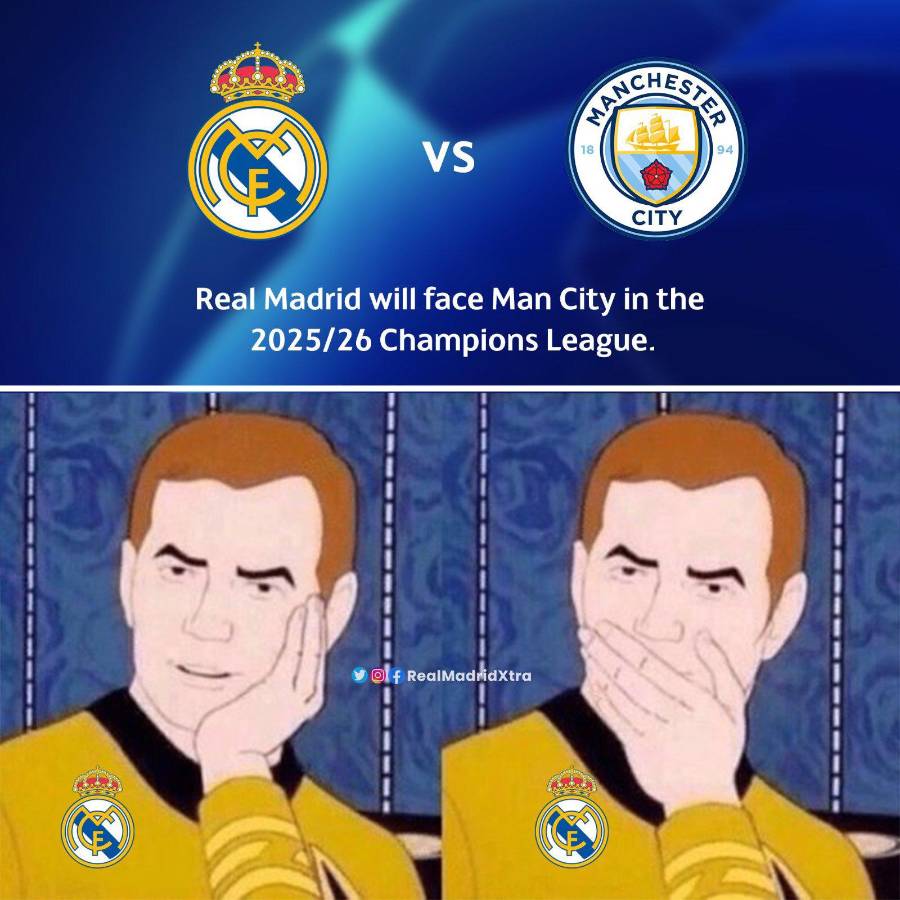 Los memes que dejó el sorteo de la Champions League: se burlan de un gigante que sigue dormido