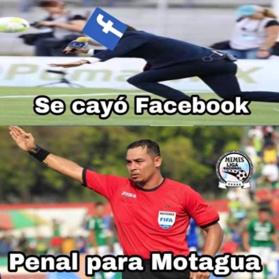 Los memes destrozan al Motagua tras derrota ante Real España en el Morazán