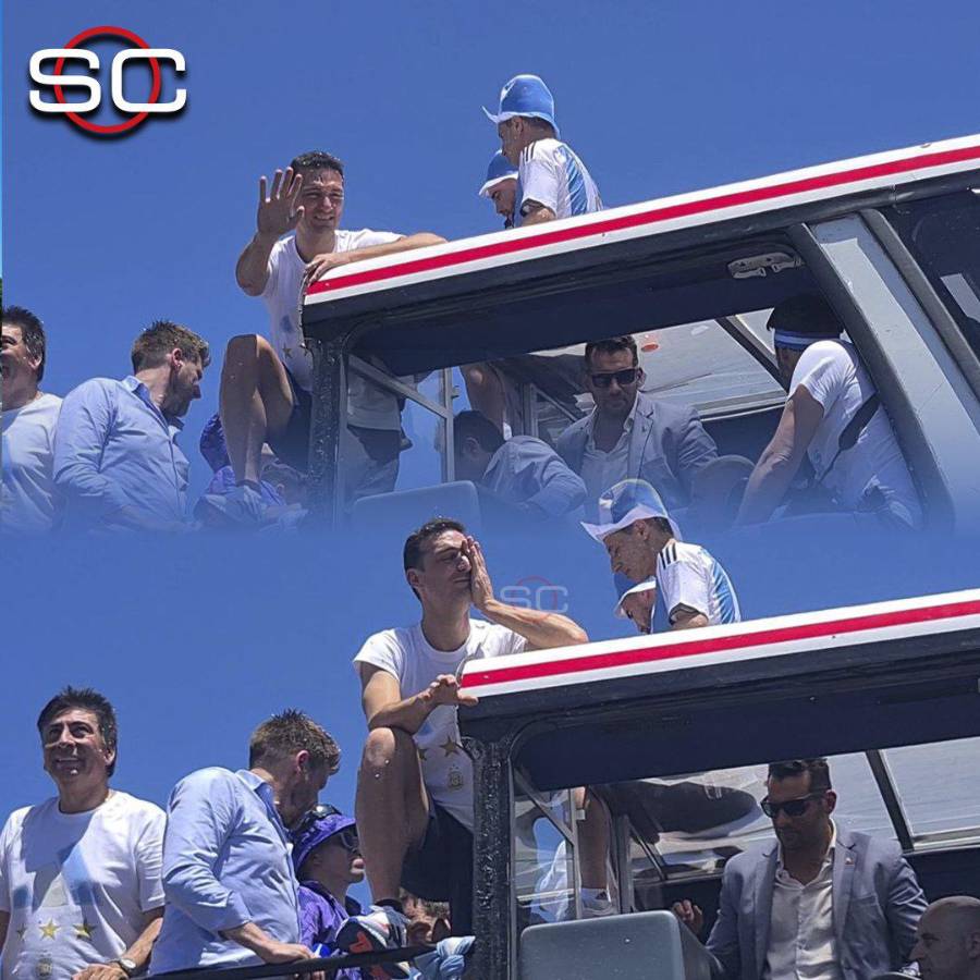 Cinco millones en la caravana de Argentina: Messi bebiendo alcohol, polémica foto de Otamendi y propuestas indecentes