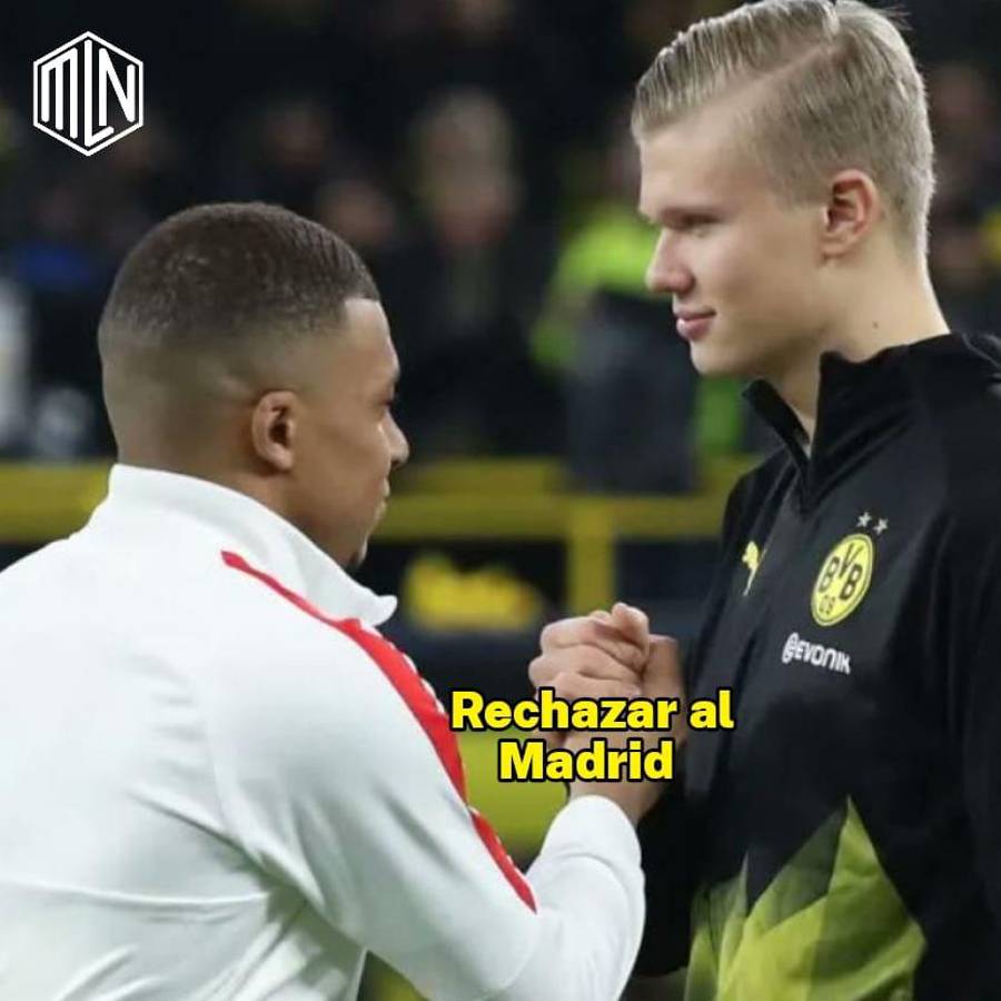 Destrozan al Real Madrid y lo celebran en Barcelona: los terribles memes que dejó la renovación de Mbappé con el PSG
