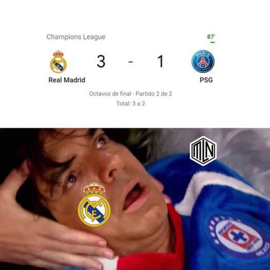 Los memes no perdonan al PSG tras ser eliminados de la Champions League por el Real Madrid
