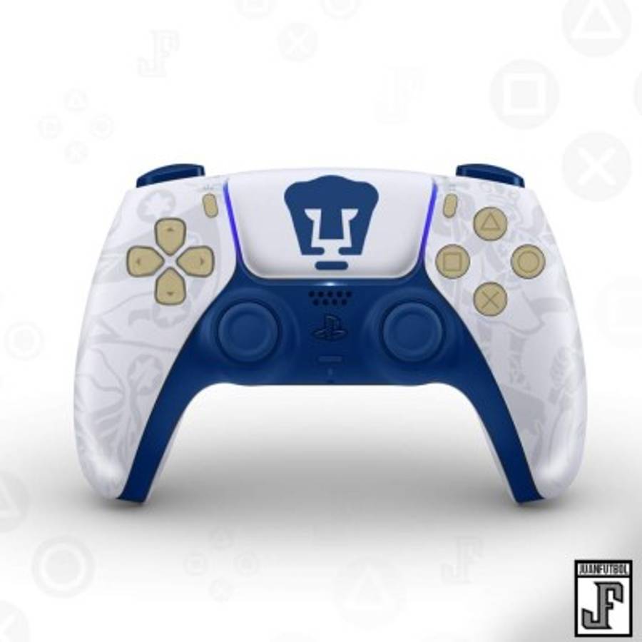 Así se verían los controles de PlayStation 5 con los escudos de los clubes de Honduras y México
