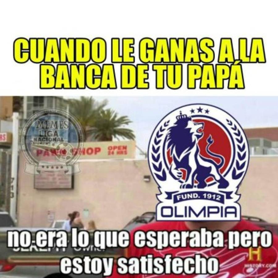 Olimpia se queda con el clásico y destruyen a Motagua con crueles memes