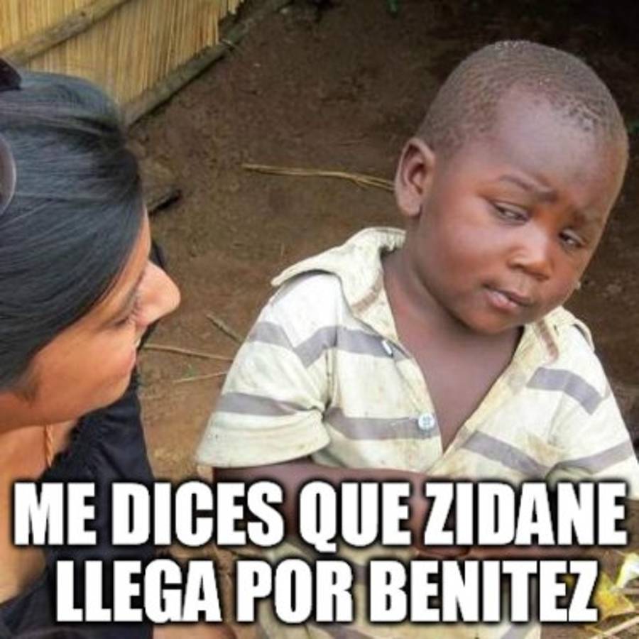 MEMES: Fuertes burlas contra Rafa Benítez y Real Madrid