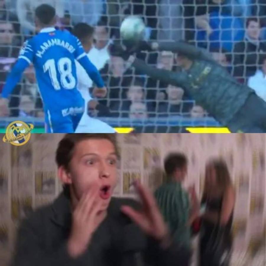 Courtois y James Rodríguez, protagonistas del los memes tras el triunfo del Real Madrid sobre Getafe