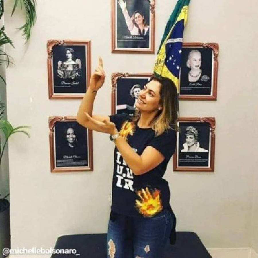 ¡La primera dama más hermosa! Así es Michelle Bolsonaro, esposa del presidente de Brasil