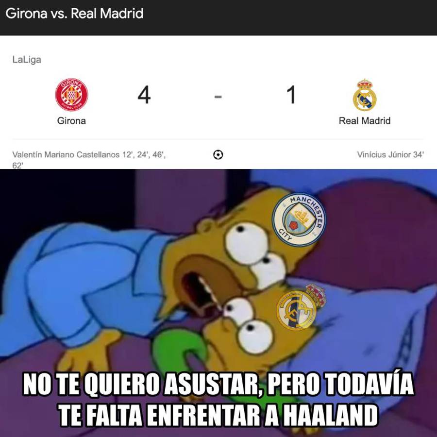 Los memes destrozan al Real Madrid luego de ser humillados por Girona y Taty Castellanos en la Liga Española