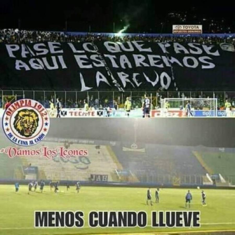 Crueles memes contra Olimpia previo a la final del domingo ante Motagua